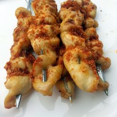 A picture of Chicken Skewer In Sichuan Peppercorn Salt Rub.