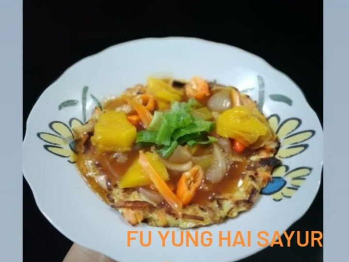 Resep 206. Fu yung hai sayur yang Bisa Manjain Lidah