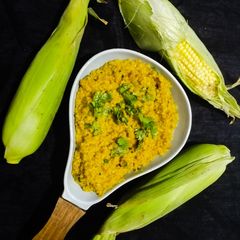 Sweet corn chevda A picture of Sweet corn chevda.