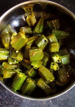 ভেন্ডি ভাজা (bhendi bhaja recipe in bengali) রেসিপির প্রধান ছবি