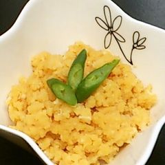 A picture of Miso Egg Soboro for your Bento and Onigiri.