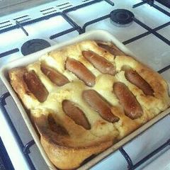 A picture of Toad in the hole.