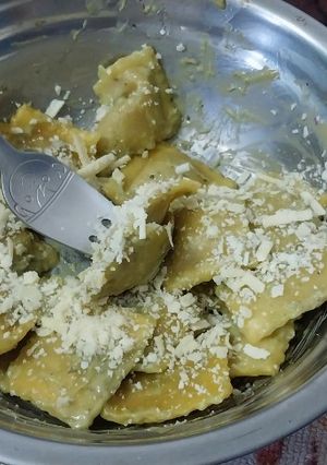 Una foto de Crema-salsa para acompañar pastas