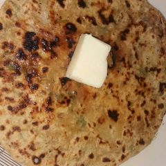 A picture of Onion Paratha.