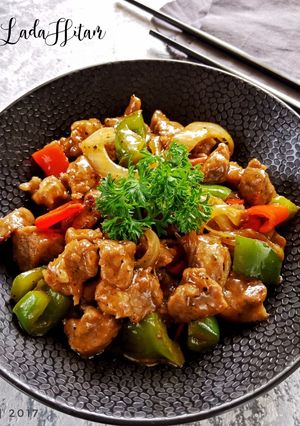 Foto resep Sapi Lada hitam