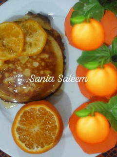 A picture of Orange Pancakes.