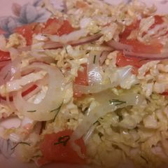A picture of Citrus Slaw.