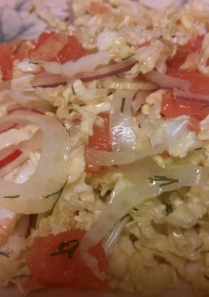 A picture of Citrus Slaw.