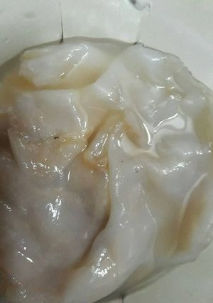 Hình của món Dấm chuối.