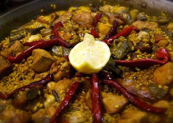 Ready to Serve Paella Savory Delicious