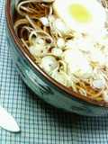 Quick Delicious Soba Noodles with Soft-Poached Eggs