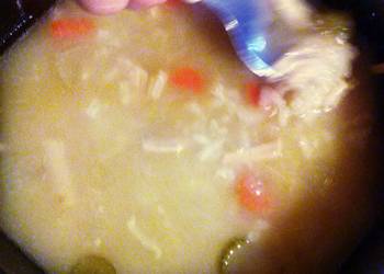 Easiest Way to Cook Yummy mommas Turkey and rice soup