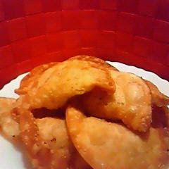 A picture of Easy Samosas with Gyoza Dumpling Skins!.
