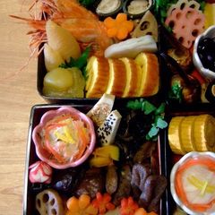 A picture of Make on December 31 - Macrobiotic Osechi (New Years Feast Food): Simmered Konnyaku.