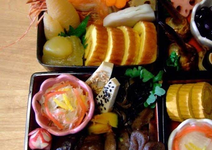 Easiest Way to Make Award-winning Make on December 31 - Macrobiotic Osechi (New Years Feast Food): Simmered Konnyaku