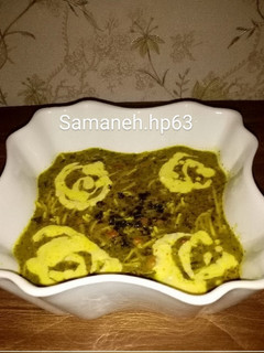 عکسی از دستور آش رشته با اسفناج🌺