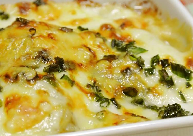 How to Make Any-night-of-the-week Taro Root &amp; Miso Butter Gratin