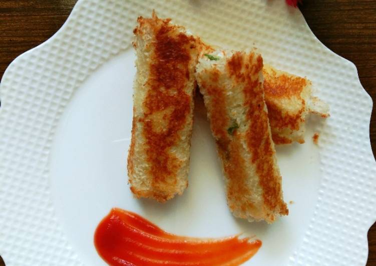 Easiest Way to Fall To Try At Home Bread paneer rolls