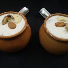 A picture of Sooji Kheer.