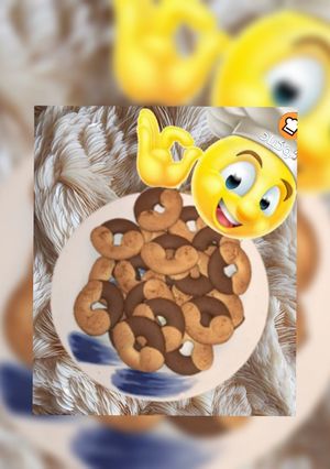 صورة لوصفة بسكويت سهل ورائع للاطفال 👍🏻