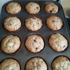A picture of Max's Banana Muffins.