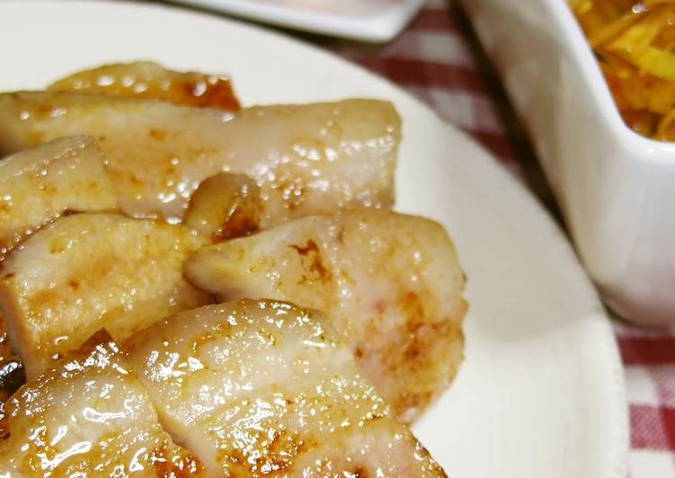 Recipe of Perfect A Chef's Recipe for Yuzu Honey-Flavored Samgyeopsal