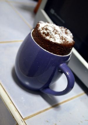 A picture of 5 Minute Chocolate Mug Cake.