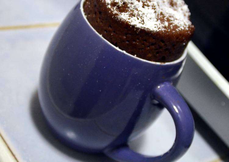 Recipe of Super Quick Homemade 5 Minute Chocolate Mug Cake