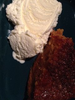 A picture of Malva Pudding.