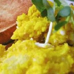A picture of Kabocha Squash and Sweet Potato Salad.