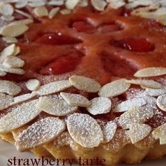 Strawberry Amandine Tart A picture of Strawberry Amandine Tart.
