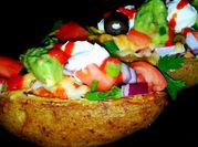 A picture of nacho appetizer