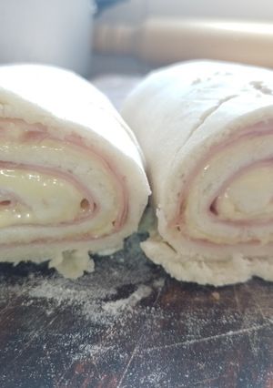 Una foto de Pan relleno😍