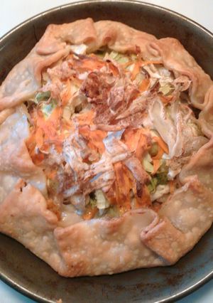A picture of Wonna's Wonton Pie.