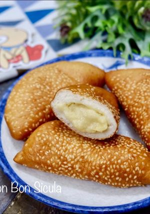 Hình của món Bánh Tiêu Sầu Riêng.