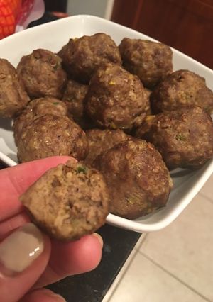 Una foto de Albóndigas de pavo Totalmente fit al horno