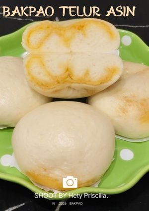 Foto resep Bakpao Telur Asin