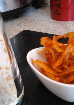 A picture of My Carrot Crispies ☺.