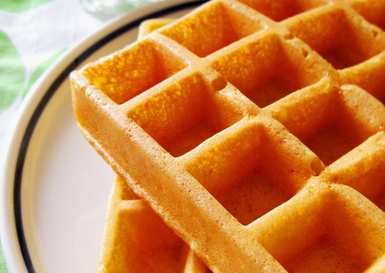 Easiest Way to Prepare Award-winning Yogurt Carrot Waffles