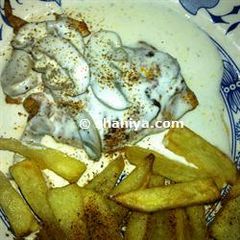 A picture of Chicken with Creamy Mushroom Sauce.