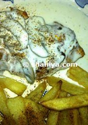 A picture of Chicken with Creamy Mushroom Sauce.