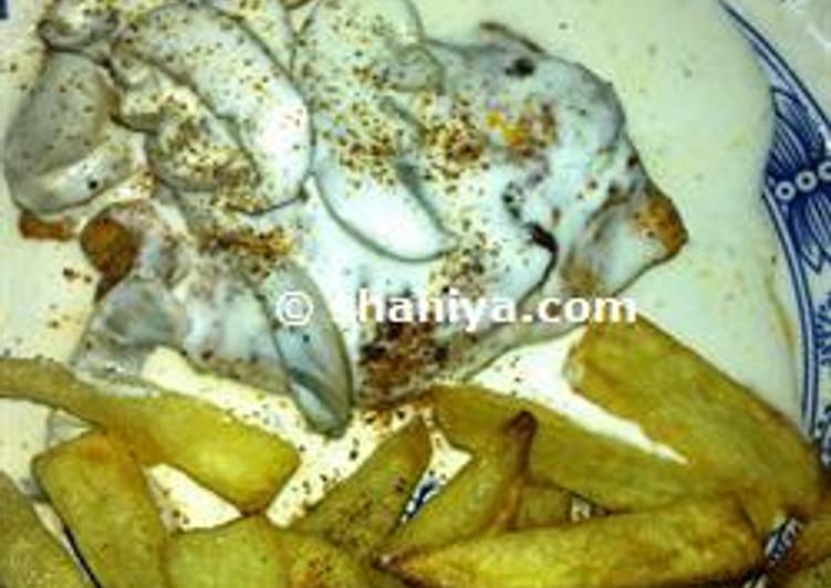 Easiest Way to Make Appetizing Chicken with Creamy Mushroom Sauce