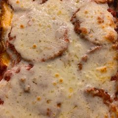 A picture of Eggplant Parmesan.