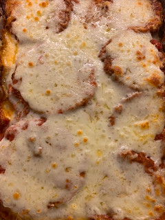 A picture of Eggplant Parmesan.