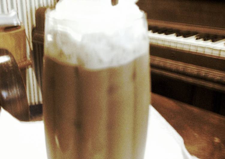 Recipe of Super Quick Homemade ice coffee latte
