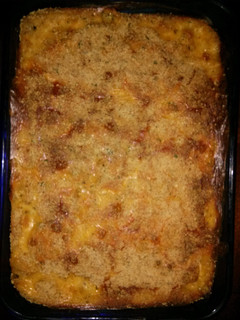A picture of Baked mac and cheese (easy).