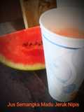 Jus Semangka Madu Jeruk Nipis