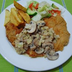 A picture of Schnitzel.