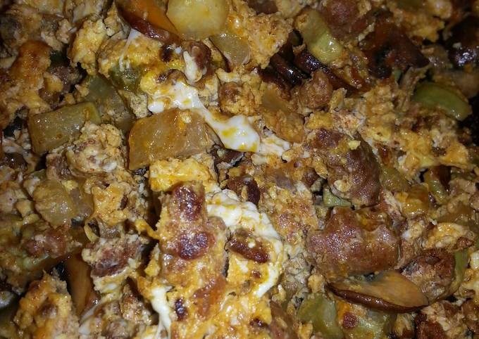 Longaneza Breakfast skillet