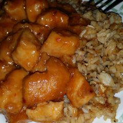 A picture of Orange Chicken.